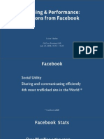 Caching & Performance: Lessons from Facebook