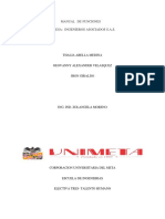 Manual de Funciones CONSTRUCTORA INGENIEROS ASOCIADOS S.A.S