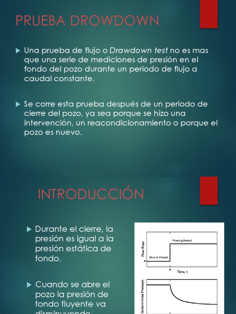 Prueba de Drawdown en Pozos | PDF | Presión | Naturaleza