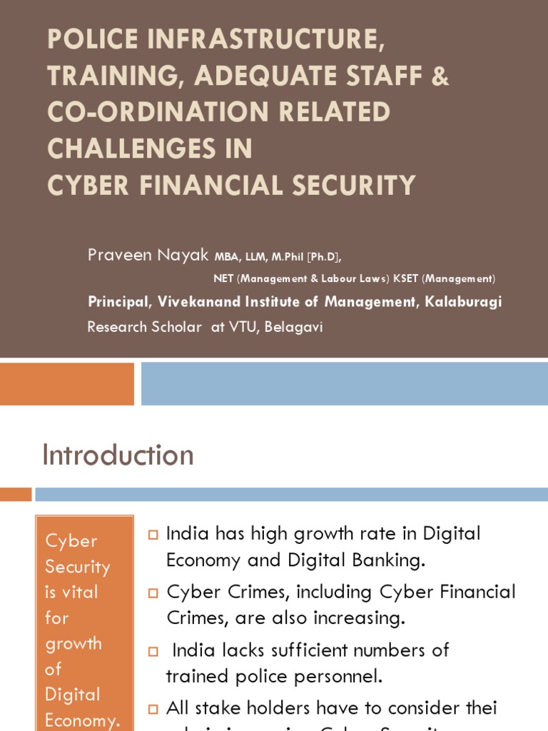 Cyber Security Challenges in India | PDF | Computer Security | Security