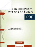 Las Emociones Y Estados de Ánimo