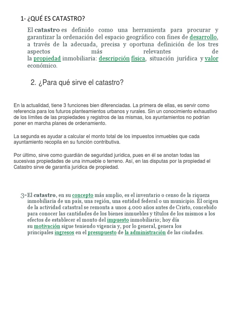 Qué Es Catastro PDF Río Roca (geología)