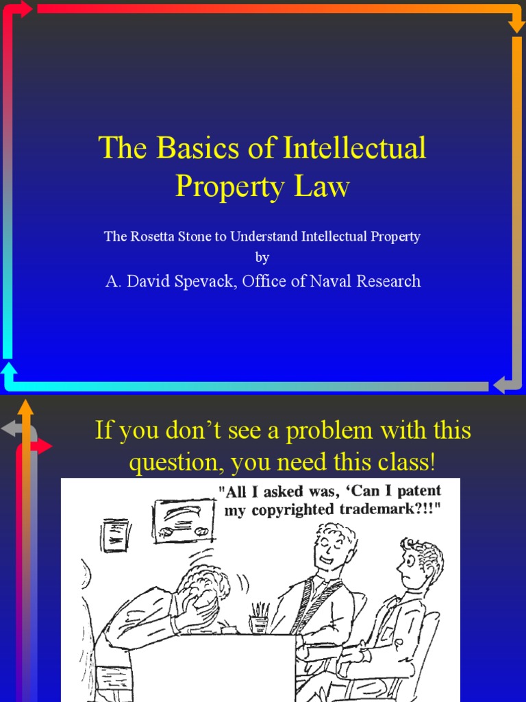 Basics of Intellectual Property Law | PDF | Patent | License
