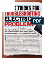 Quick Tricks For Troubleshooting Electrical Problems August 2006 PDF