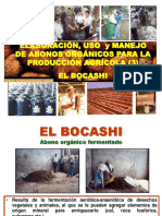 Elaboración y uso del Bocashi como abono orgánico