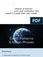 Earth Patterns Moon Phases Activity Version 1