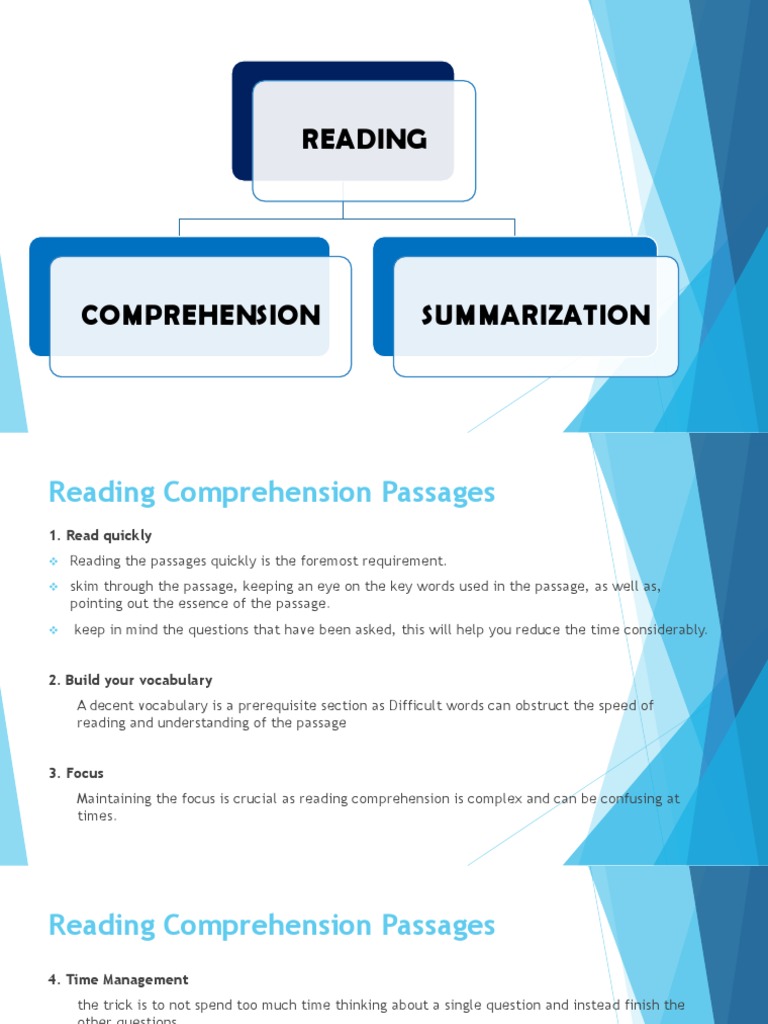 Effective Strategies for Summarization | PDF | Reading Comprehension ...