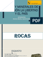 Rocas y Minerales de La Región La Libertad