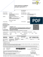 Digitally Signed Motor Insurance Certificate