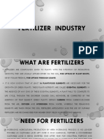 8 Fertilizer Industry