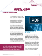 Building A Security Culture