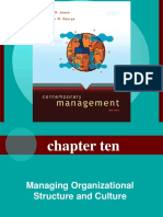 Managig Organizational Structure