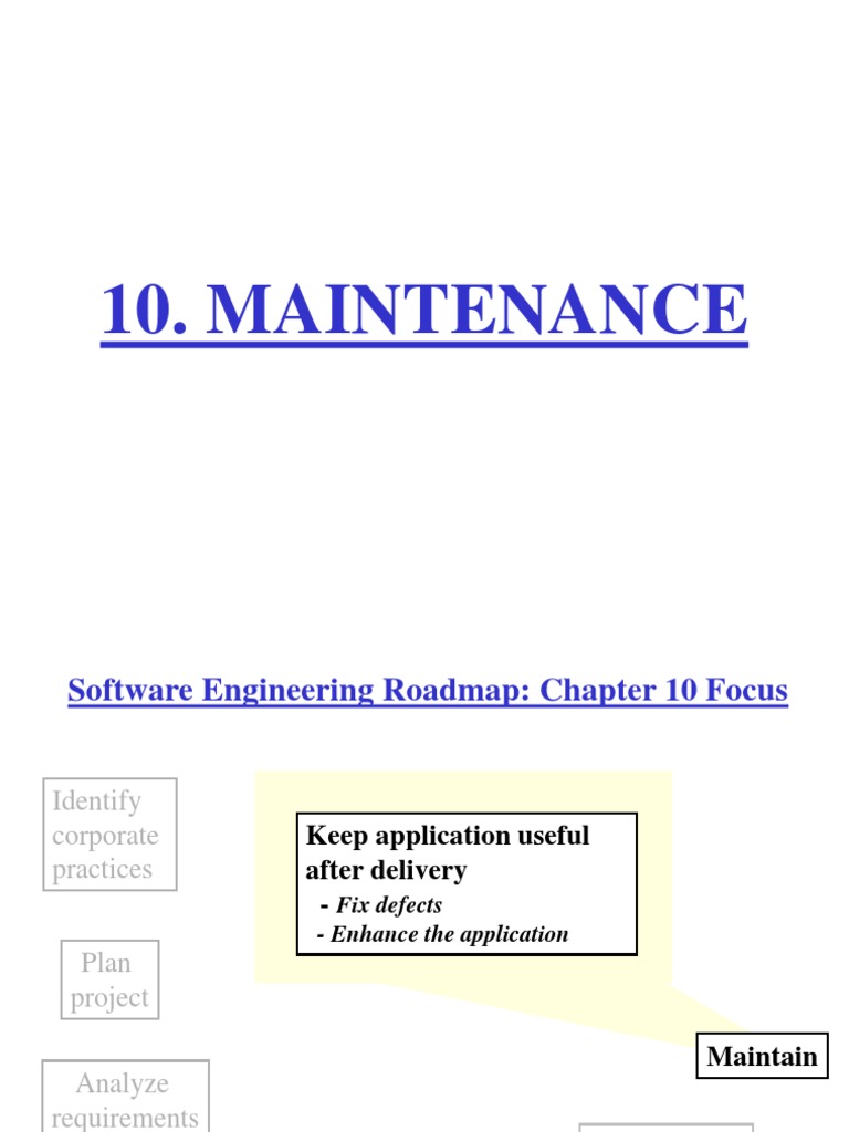 Software Maintenance Best Practices Guide | PDF | Source Code | Object ...