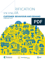 Report - Rural Electrification in India - Customer Behaviour and Demand PDF