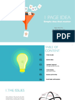 1 Page Idea - Proposal by Vicky Vu