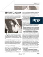 Alicia Fernández. Defender La Alegría. Entrevista