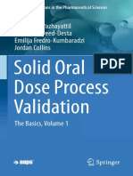Solid Oral Dose Process Validation 2018