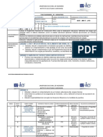 Contenido y Calendario Análisis Estructural 1