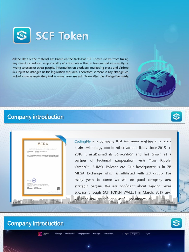 SCF Token English Presentation PDF | PDF | Foreign Exchange Market ...