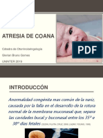 Atresia de Coana