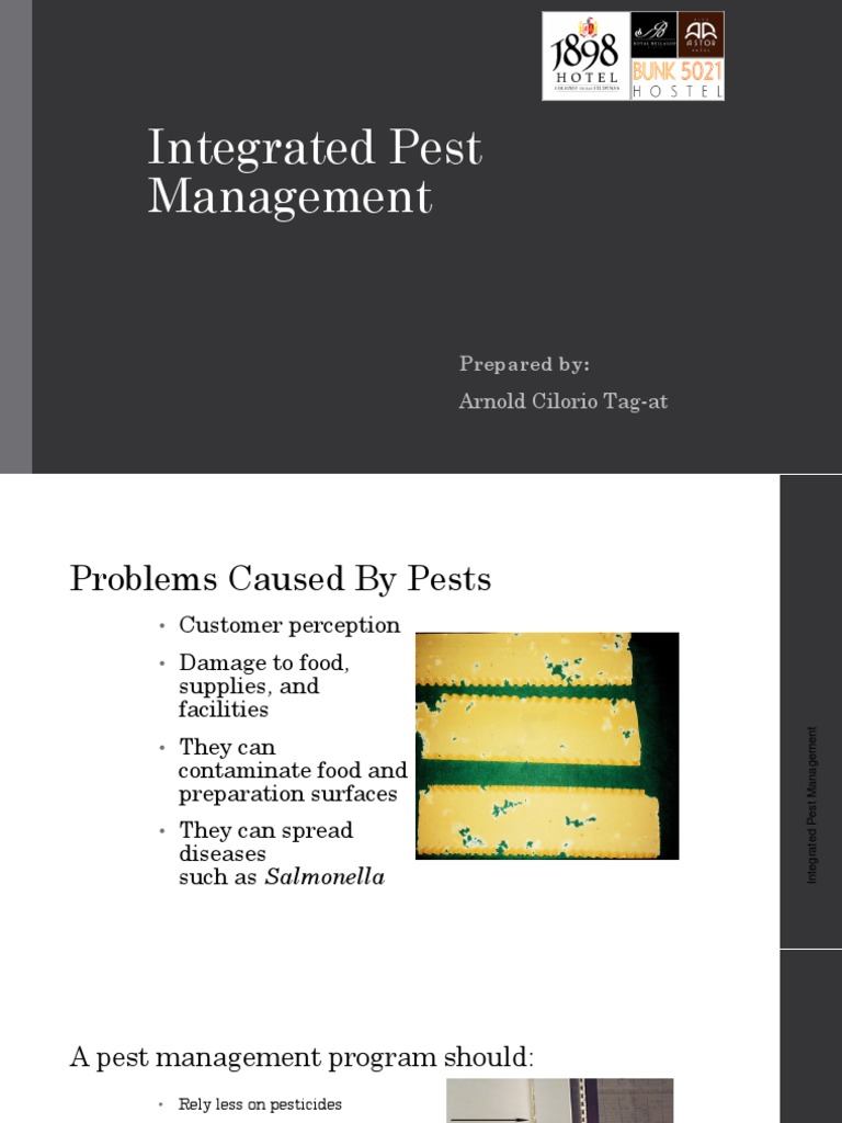 Integrated Pest Management Techniques for Food Facilities | PDF | Pest ...