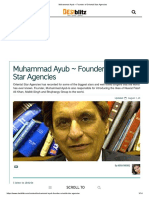 Muhammad Ayub - Founder of Oriental Star Agencies PDF