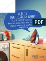 Guide To Open Electricity Market: Panduan Bagi Pasaran Terbuka Unt Uk Bekalan Elektrik