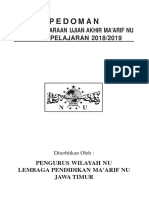 1pedoman UAMNU 2018-2019 Revisi 4c Cak Sunan Cak Miftah Beres SIAP CETAK SIIP-1 PDF