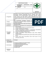 7.1.1.7 Sop Identifikasi Pasien New