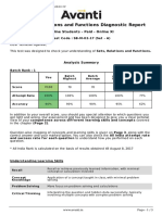 Sample Chapter Test Report