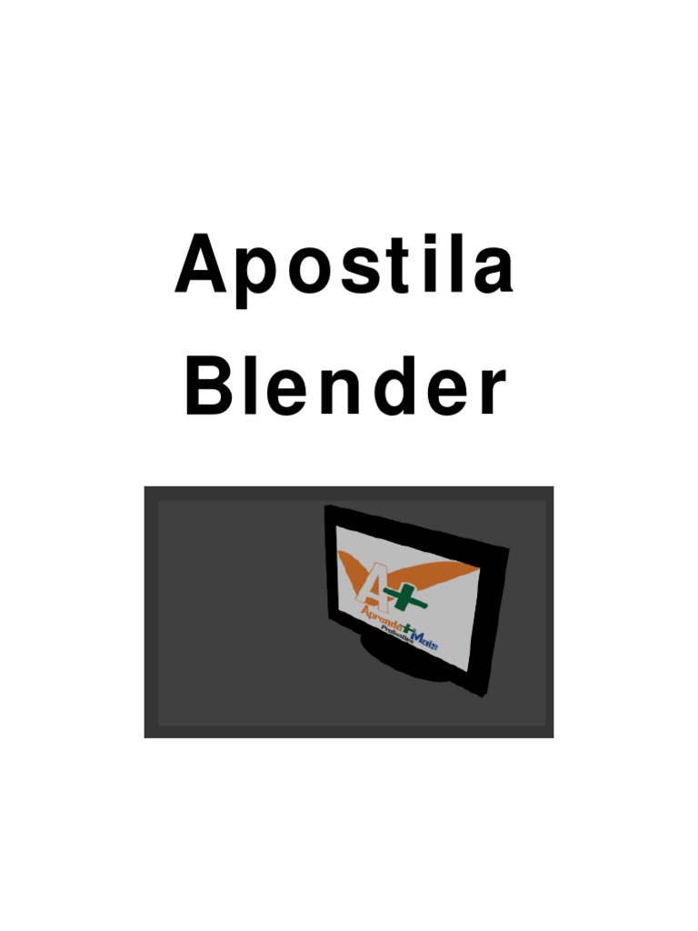 Blender PDF | PDF | Blender (software) | Software gratuito