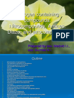 Nitrocompounds - Amines. Diazo - and Azocompounds.