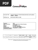 Document Title: Assesment Report For Grissik Existing Pipe Rack and Foundation 10PR001 - 10PR010 COPI Doc. No.: ID-N-CG-SA1-ITM-PL-C1-0001