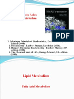 Lipid Metabolism PDF