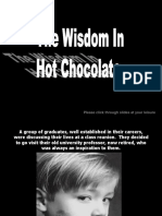 Enjoy the Hot Chocolate