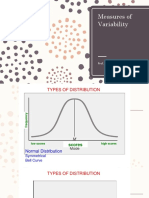 Measures of Variability: Prof. Michelle M. Mag-Isa