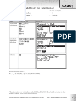 Calculator Instructions - Casio PDF