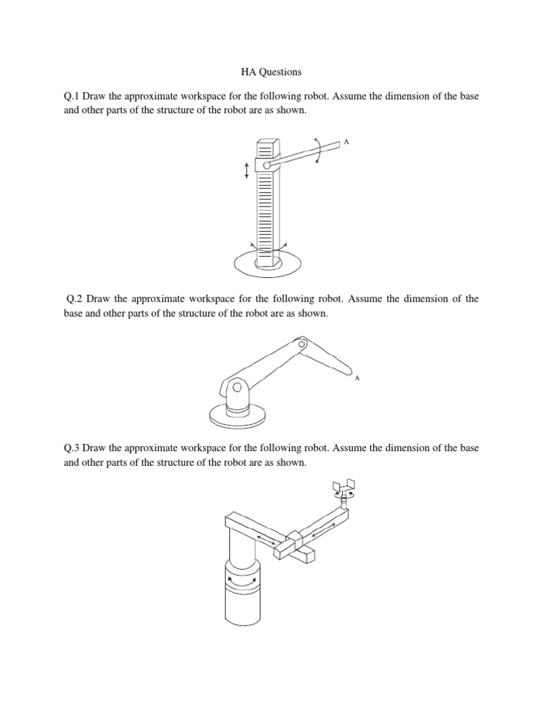 HA Questions PDF | PDF | Trajectory | Electric Motor