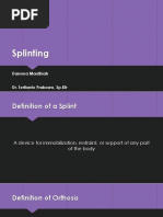 Emra Sportsmedicine Splint Guide PDF | PDF | Thumb | Hand