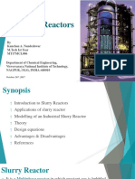 Slurry Reactors: A Powerpoint Presentation On