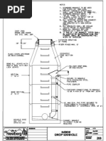 Precast External Drop Manhole Details | PDF | Pipe (Fluid Conveyance ...