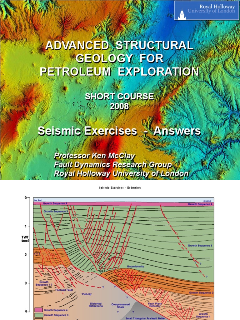 Advanced Structural Geology For Petroleum Exploration: Short Course ...