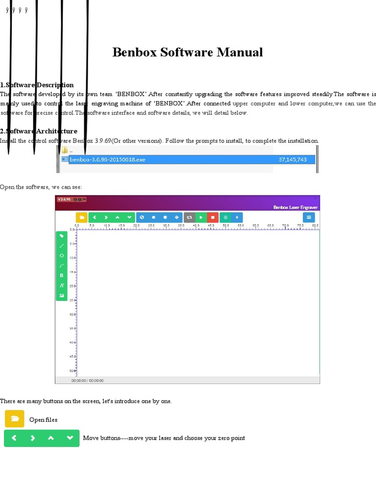 BENBOX Software Manual PDF Computer Hardware Software