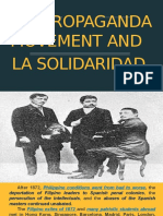 The Propaganda Movement and La Solidaridad