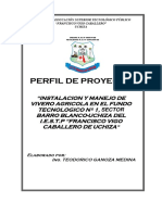 Proyecto Vivero Agricola Institucional