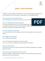 Frequently Asked Questions: Terms and Conditions For (Name of T&C) (25 September 2018 - Date of Document)