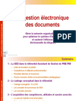 La Gestion Électronique Des Documents