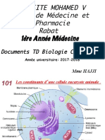 TD Bio Cell 1ère Med