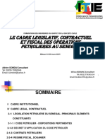 Législation, Contrats Pétroliers PDF