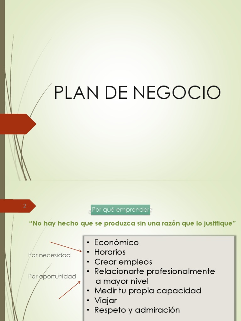 Guía Completa para un Plan de Negocio | PDF | Plan de negocios | Marketing